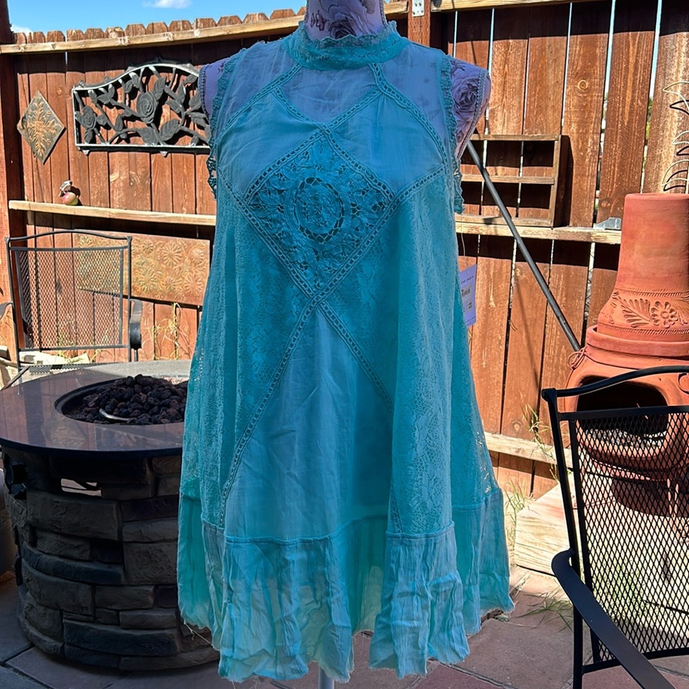 Free people tunic !mint color
